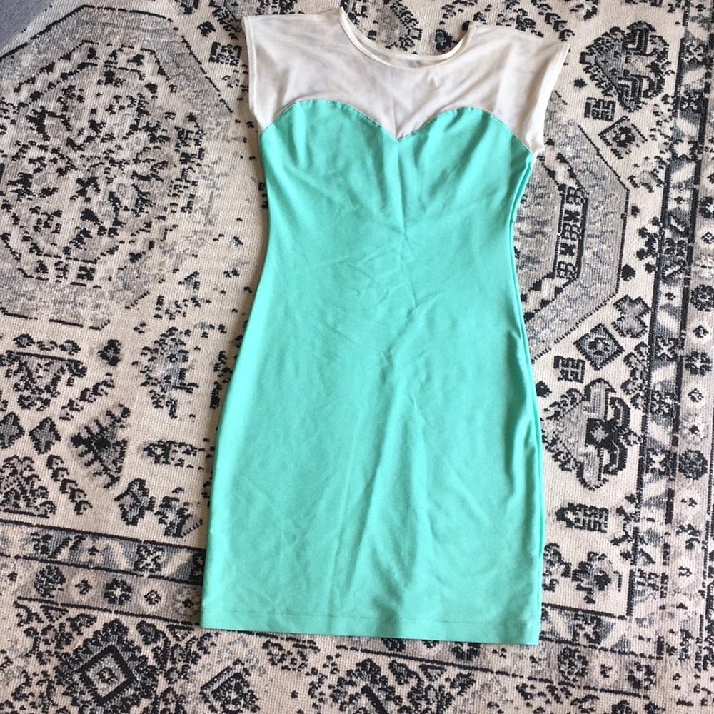 American Apparel Illusion Spandex Dress - Perfect The Little Mermaid Costume